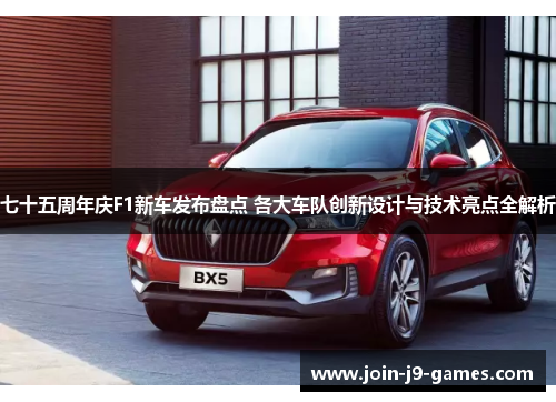 七十五周年庆F1新车发布盘点 各大车队创新设计与技术亮点全解析
